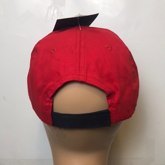 90s Budweiser Trucker Cap embroidered adjustable blue Red Logo embroidered - Picture 12 of 12